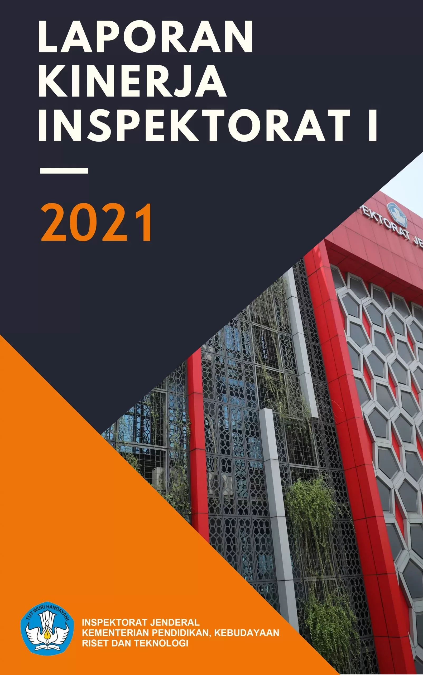 cover Laporan Kinerja Inspektorat I TA 2021