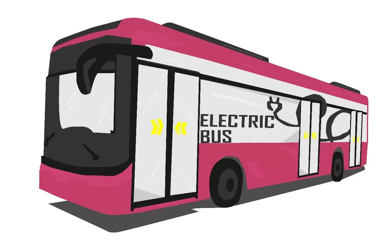 Ilustrasi Bus Listrik 2