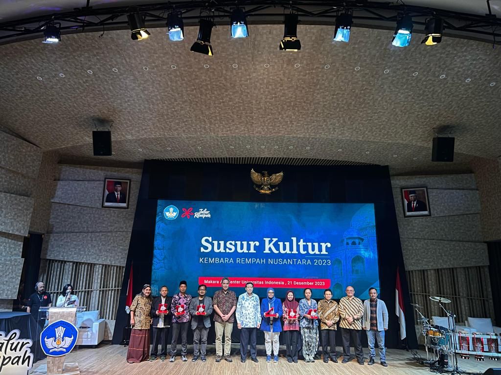 Susur Kultur dengan tema “Kembara Rempah Nusantara” berlangsung di Makara Art Center Universitas Indonesia pada Kamis (21/12/2023). (Foto: Kemendikbudristek).